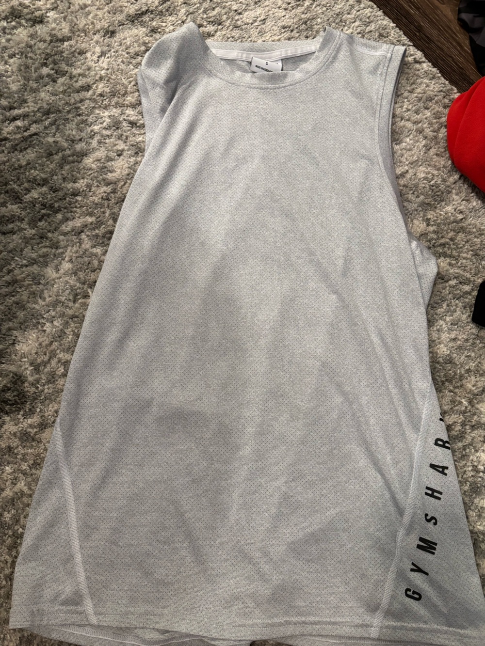Gymshark Light Gray Sleeveless Men’s Tank